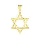 14K Yellow Gold Diamond Cut/ Textured Pendant