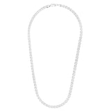 Silver 5.6Mm Concave Mariner Chain