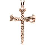 Nail Cross Necklace Or Pendant