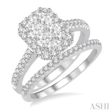 Lovebright Bridal Diamond Wedding Set