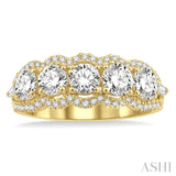 5 Stone Diamond Fashion Ring