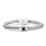 Sterling Silver Woven Bracelet
