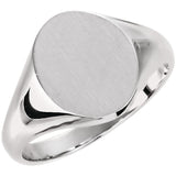 Oval Signet Ring