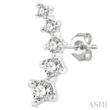 Petite Diamond Fashion Ear Climbers